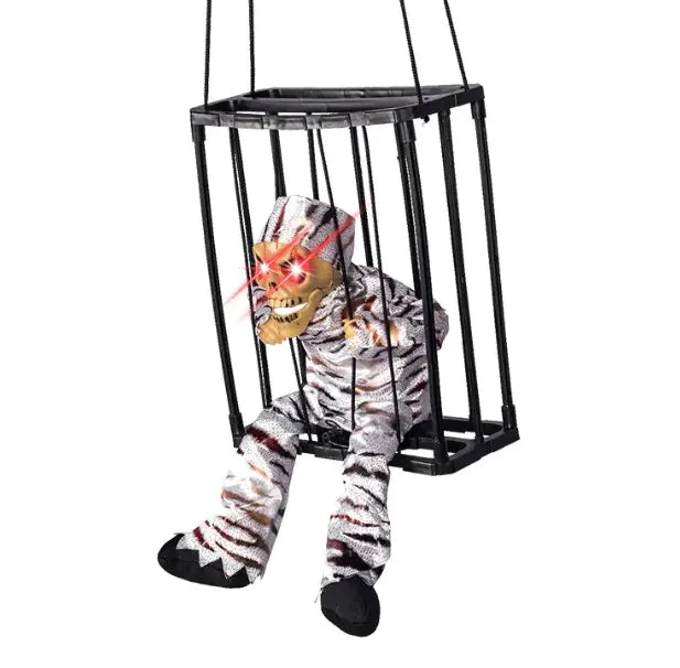 Halloween Glow Cage Ghost