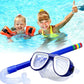 Kids' Anti-Fog Snorkel Set: Shockproof Diving Mask & Breathing Tube