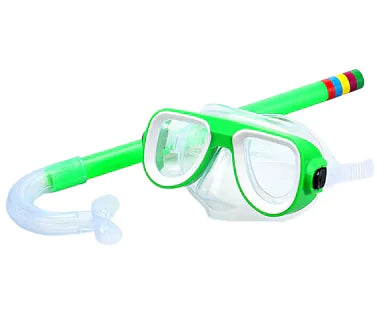 Kids' Anti-Fog Snorkel Set: Shockproof Diving Mask & Breathing Tube