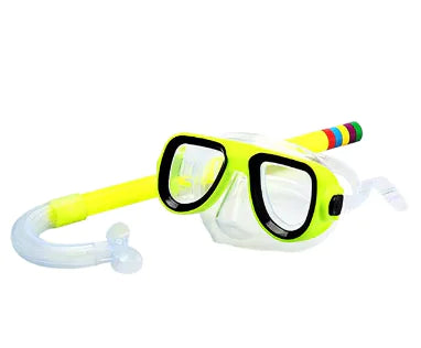 Kids' Anti-Fog Snorkel Set: Shockproof Diving Mask & Breathing Tube