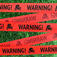 Halloween Warning Caution Tape - Warning Line Halloween Decoration