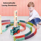 Kids Electric Domino Train Car Set